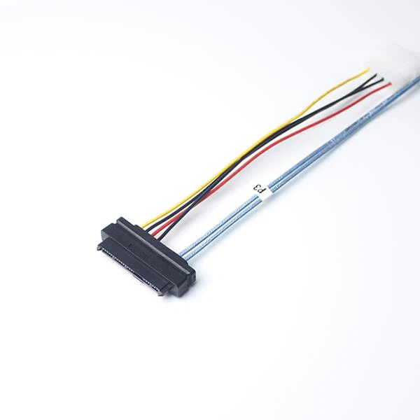 Mini SAS SFF-8644 to 4x SFF-8482 with 4 pin power Cable